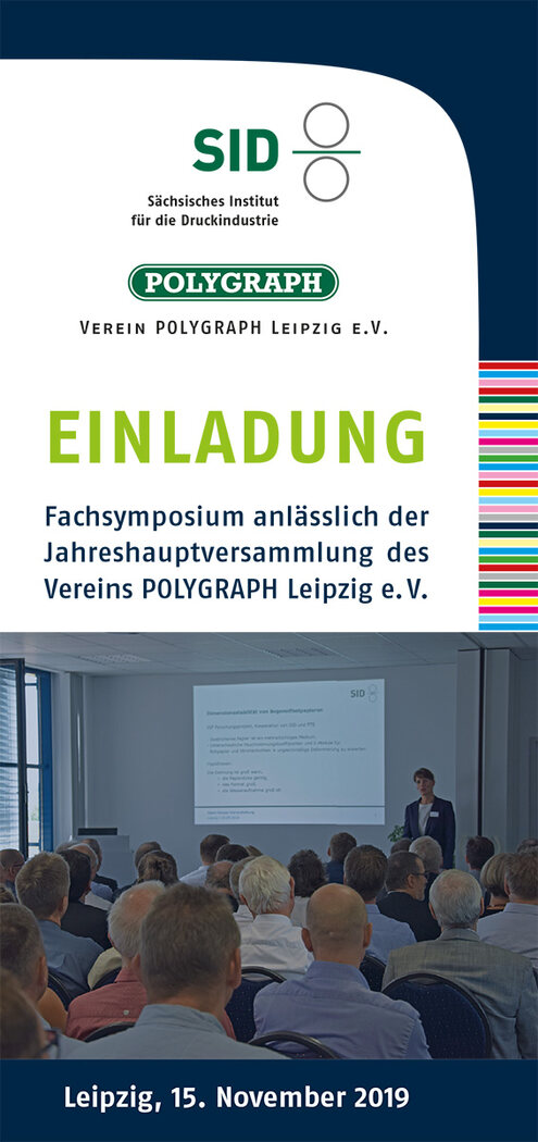 Faltblatt des Symposiums 2019 - SID Leipzig