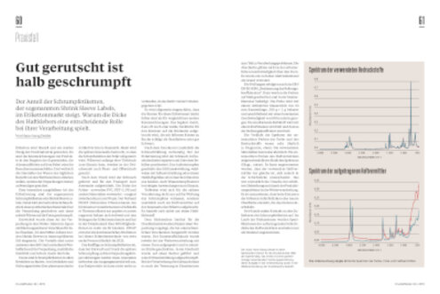 Druck & Medien - 04/2019 - Gut gerutscht ist halb geschrumpft Druck & Medien - 04/2019 - Gut gerutscht ist halb geschrumpft