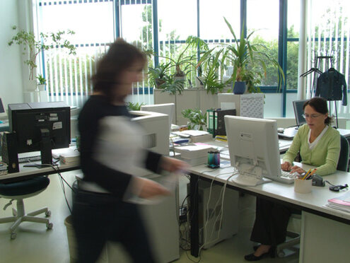 Technology transfer centre print media in the SID in Leipzig, Germany