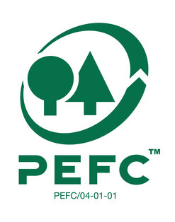 Logo des Programme for the Endorsement of Forest Certification