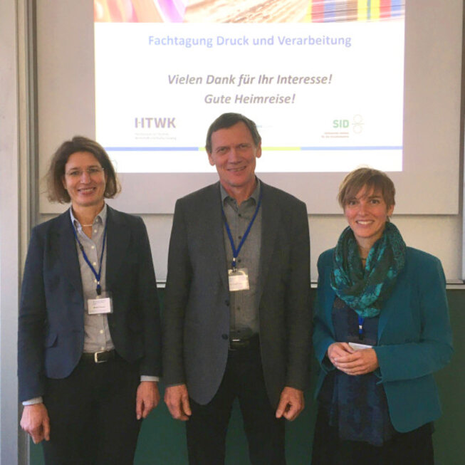 Beatrix Genest (SID), Prof. Dr.-Ing. Eugen Herzau (HTWK), Dr. Antje Harling (PTS) Beatrix Genest (SID), Prof. Dr.-Ing. Eugen Herzau (HTWK), Dr. Antje Harling (PTS)