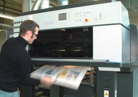 Test laboratory for printing quality