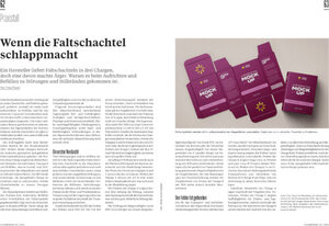 Wenn die Faltschachtel schlappmacht