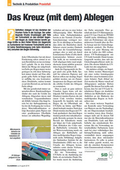 Druck & Medien - Ausgabe 08/2016 - Das Kreuz (mit dem) Ablegen Druck & Medien - Ausgabe 08/2016 - Das Kreuz (mit dem) Ablegen