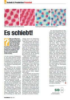 Druck & Medien - Ausgabe 04/2015 - Es schiebt!