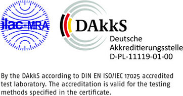 Akkreditierungssymbol - englisch Symbol of Accreditation