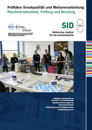 laboratory for printing quality - brochure - image