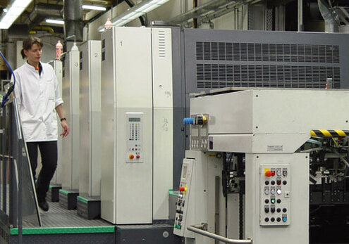 Acceptance test of a metal press