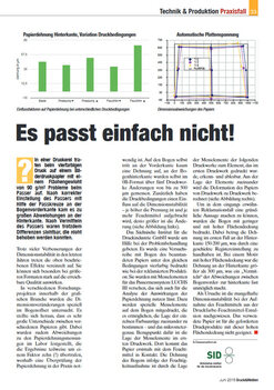 Druck & Medien - Ausgabe 06/2015 - Es passt einfach nicht! Druck & Medien - Ausgabe 06/2015 - Es passt einfach nicht!