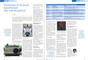 Flexoformen im 3D-Druck