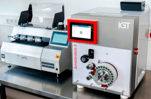 IGT High Speed Inking Unit 4 mit Probedruckgerät IGT Amsterdam 2 Basic IGT High Speed Inking Unit 4 mit Probedruckgerät IGT Amsterdam 2 Basic