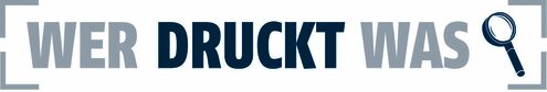 Wer druckt was - Logo Wer druckt was - Logo