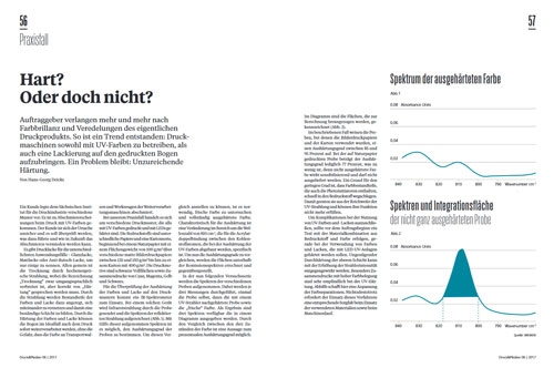 Druck und Medien - Ausgabe 06/2017 - Hart? Oder doch nicht? Druck und Medien - Ausgabe 06/2017 - Hart? Oder doch nicht?