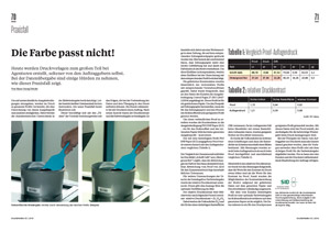 Druck und Medien - Ausgabe 03/2018 - Die Farbe passt nicht!